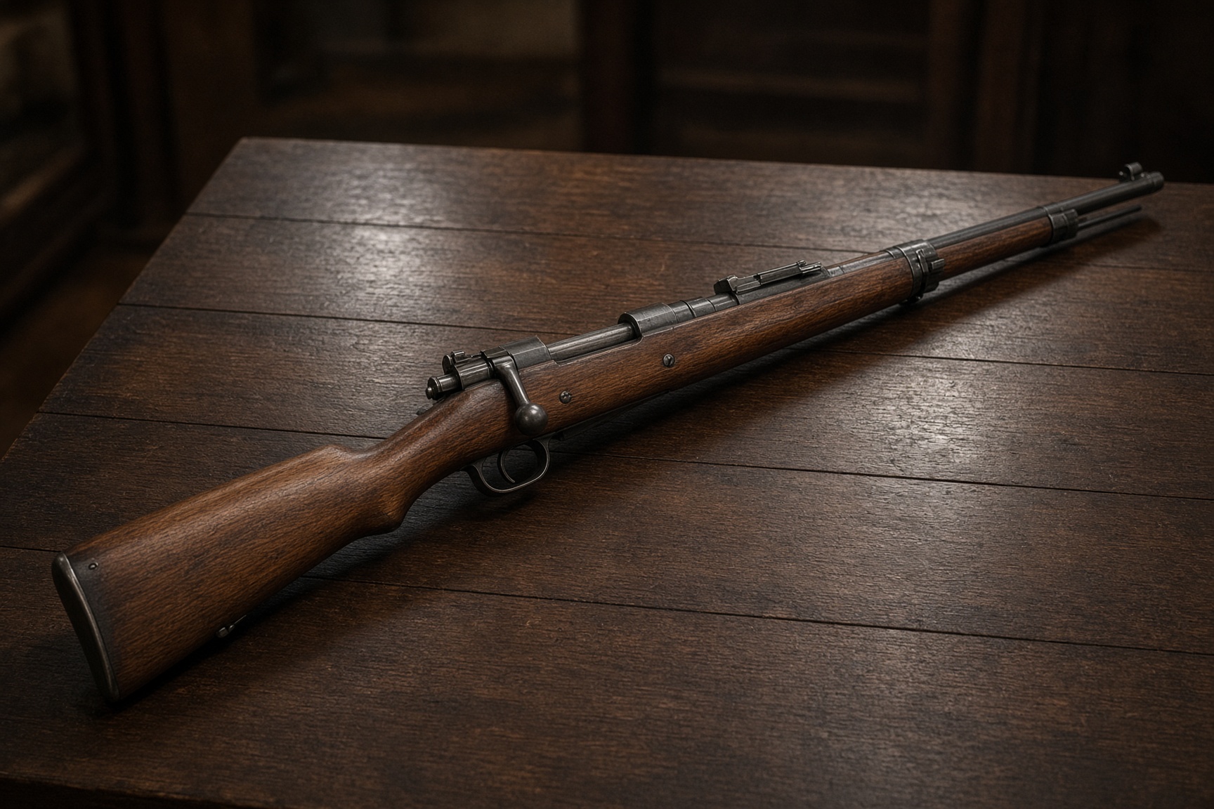 1920-period Gewehr 98 study rifle.